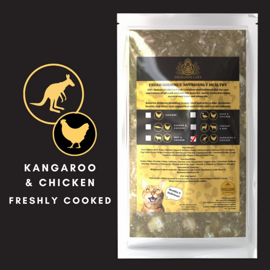 Designer Cat's Freshly Cooked - Kangaroo and Chicken