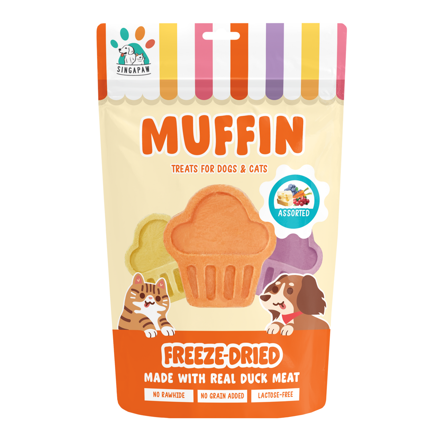 SingAPaw Freeze-Dried MuffinAssorted