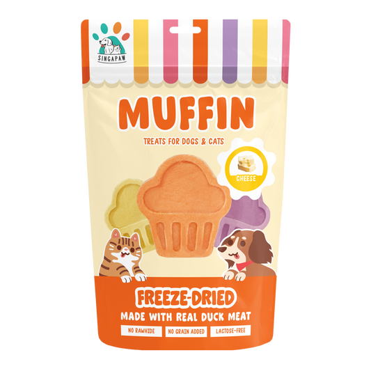 SingAPaw Freeze-Dried Muffin Cheese