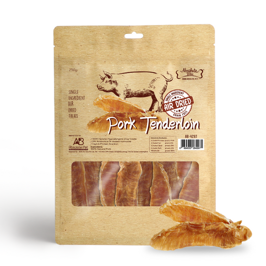 Absolute Bites Single Ingredient Air Dried Treats - Pork Tenderloin