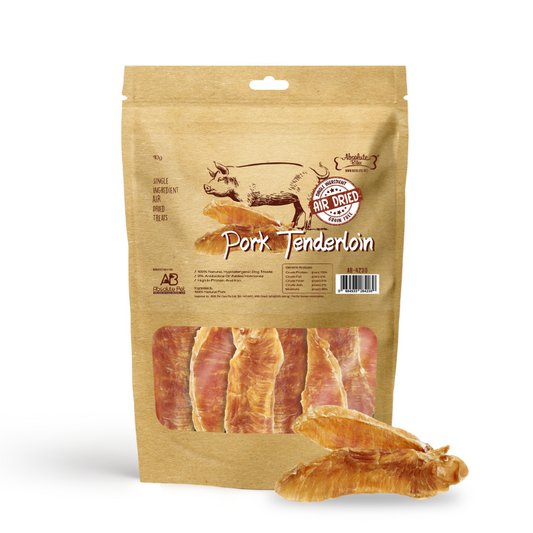 Absolute Bites Single Ingredient Air Dried Treats - Pork Tenderloin