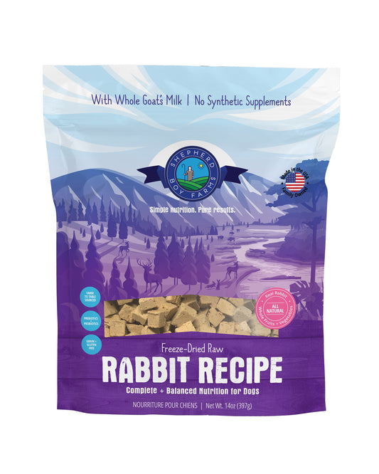 SBF Freeze Dried Rabbit Recipe 14oz