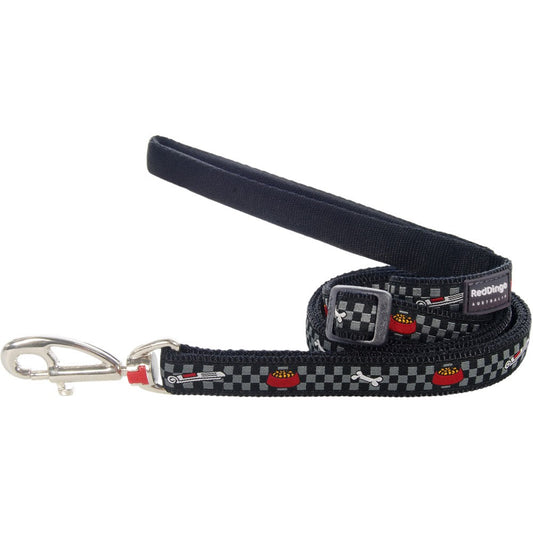 Red Dingo Dog Bowl Pattern Lead Small