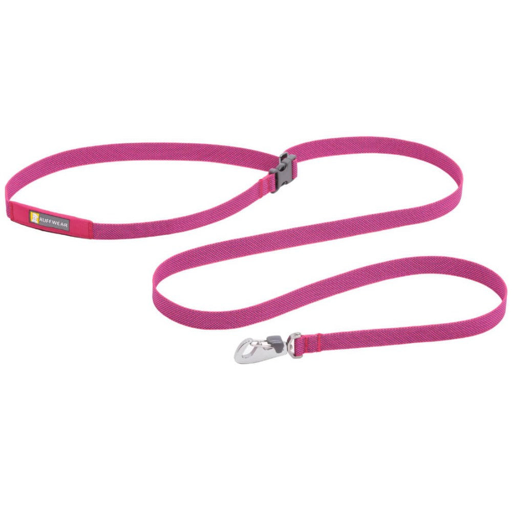 Ruffwear Flagline Lightweight Multi-Use Dog Leash (Alpenglow Pink)