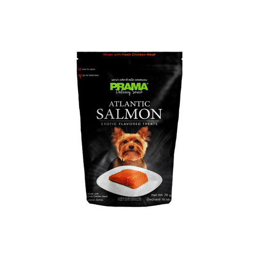 Prama Delicacy Snack Atlantic Salmon 70g