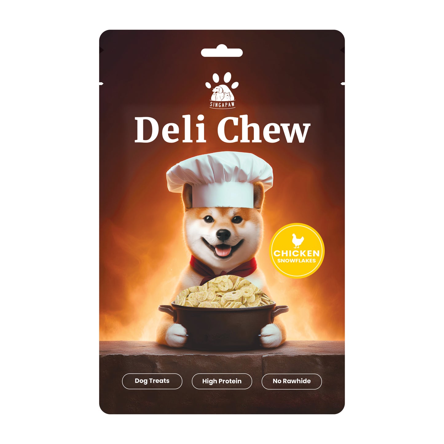 SingAPaw Deli Chew Chicken Snowflakes
