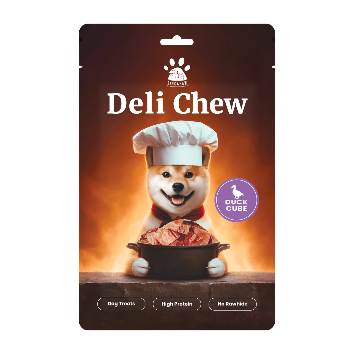 SingAPaw Deli Chew Duck Cube