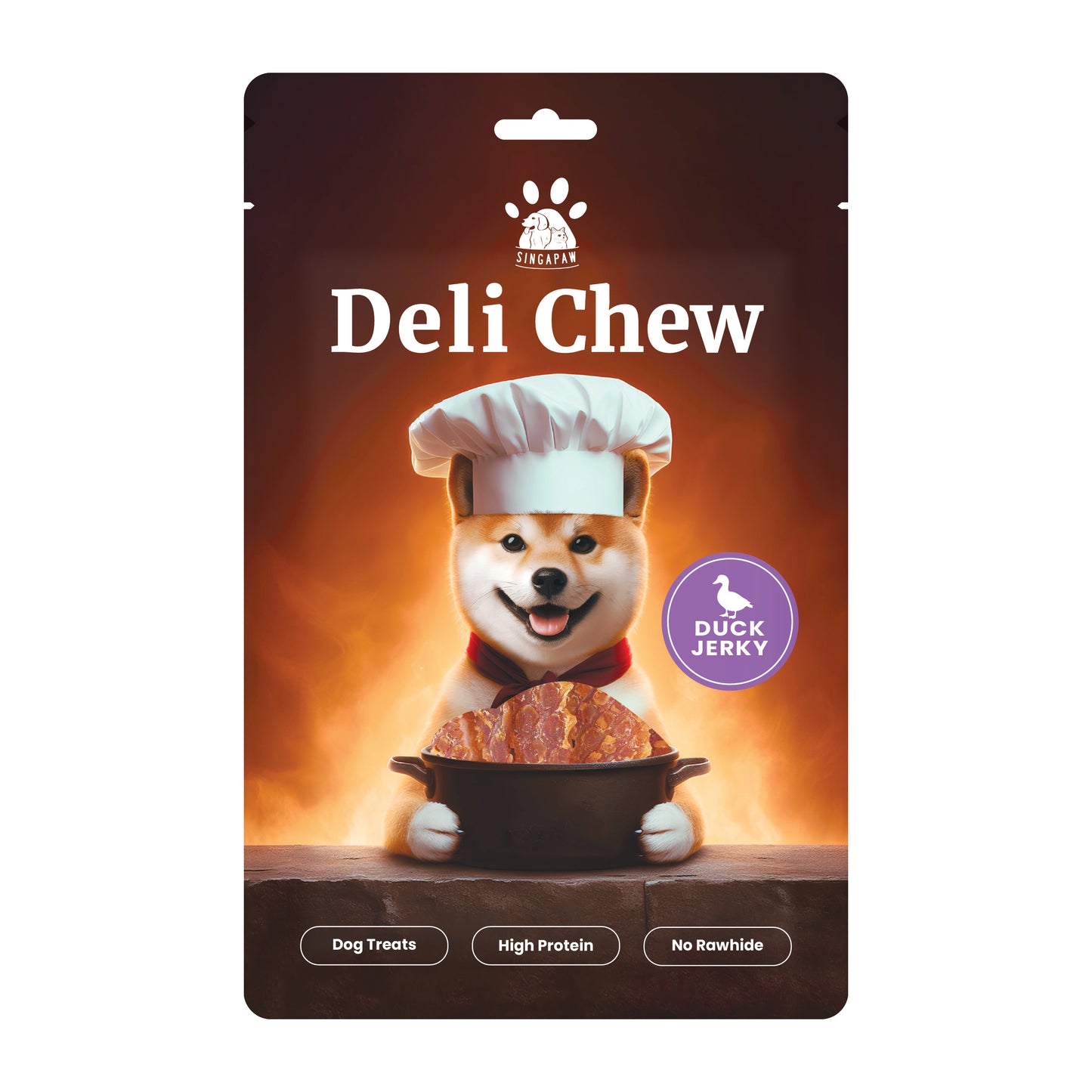 SingAPaw Deli Chew Duck Jerky