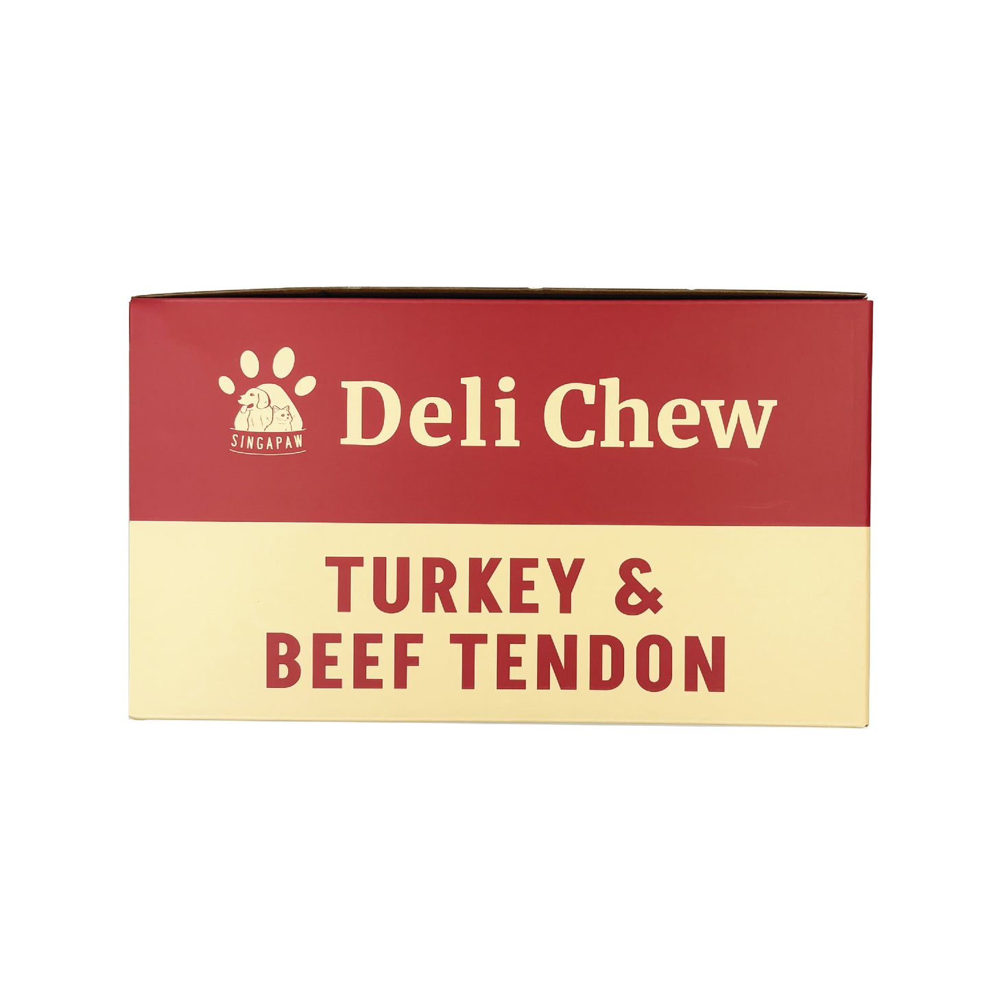 SingAPaw Deli Chew Turkey & Beef Tendon Ring (S)Carton / Box