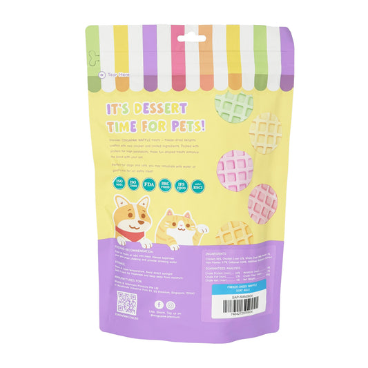 SingAPaw Freeze-Dried Waffle Goat Milk