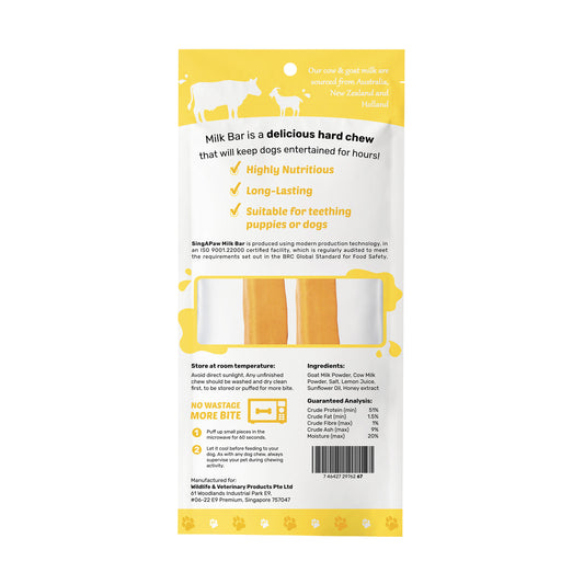 SingAPaw Milk Bar With Goat Milk (Honey)