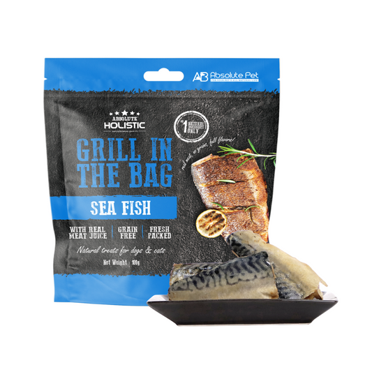 Absolute Holistic Grill In The Bag Natural Treats - Sea Fish