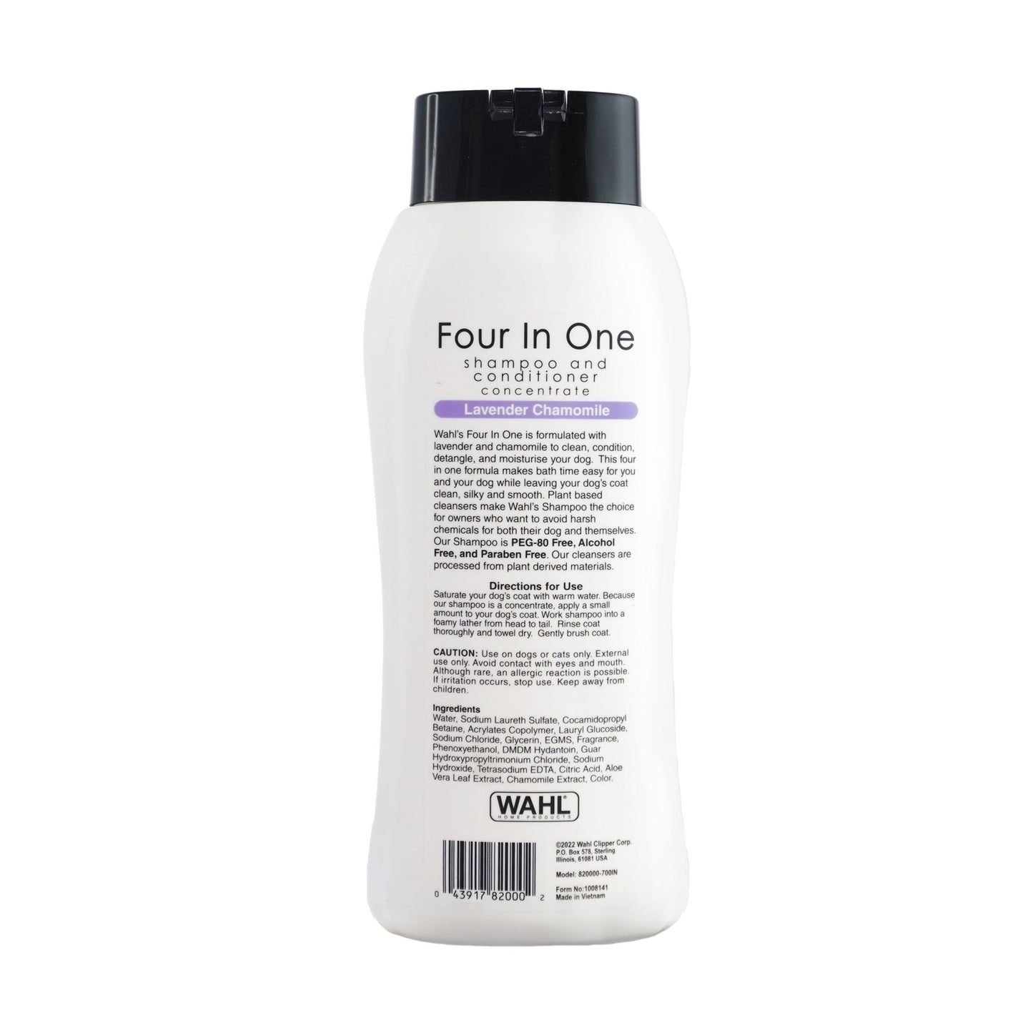 Wahl Dog 4 In 1 Shampoo - Calming Formula