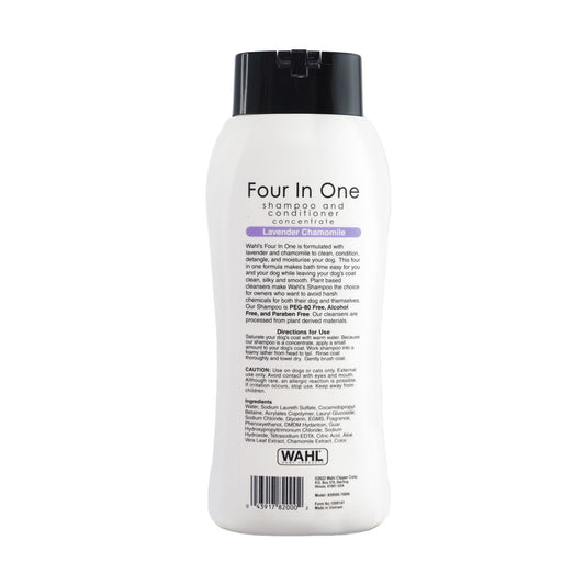Wahl Dog 4 In 1 Shampoo - Calming Formula
