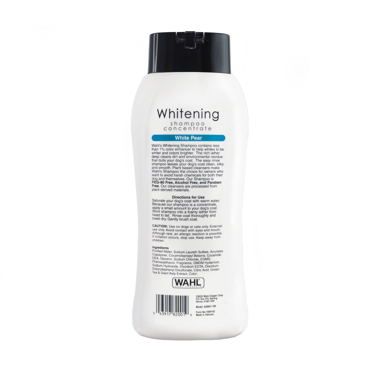 Wahl Dog Whitening Shampoo