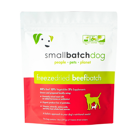 SmallBatch Freeze Dried Sliders 14oz - Beef