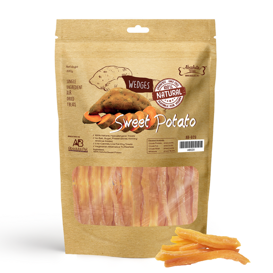 Absolute Bites Single Ingredient Air Dried Treats - Sweet Potato