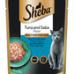 Sheba Pouch Wet Cat Food Tuna & Saba 70g