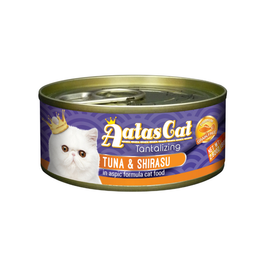 Aatas Cat Tantalizing Tuna & Shirasu in Aspic Formula Cat Food