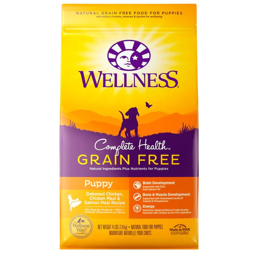 Wellness Dog Complete Health Grain Free Puppy [4lb/12lb/24lb]