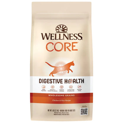 Wellness Cat Core Digestive Health Chicken & Rice [5lb/11lb]