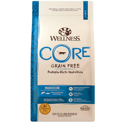 Wellness Cat Core Grain Free Indoor Salmon [5lb/11lb]
