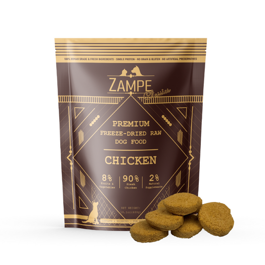 Zampe Freeze Dried Sliders 400g - Chicken