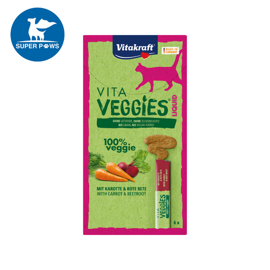 Vitakraft Cat Vita Veggies Liquid Carrot 6x15g