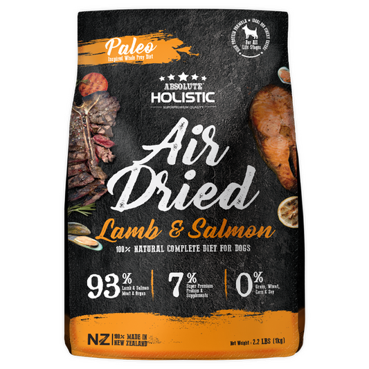 Absolute Holistic Air Dried Lamb and Salmon 1kg