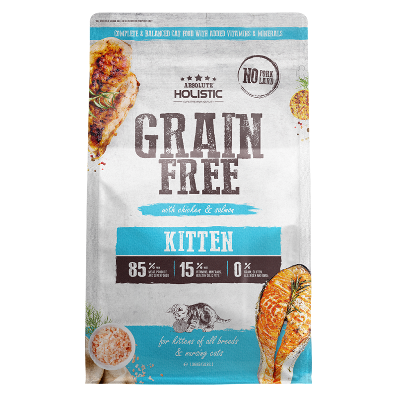 Absolute Holistic Grain Free Dry Cat Food - Kitten
