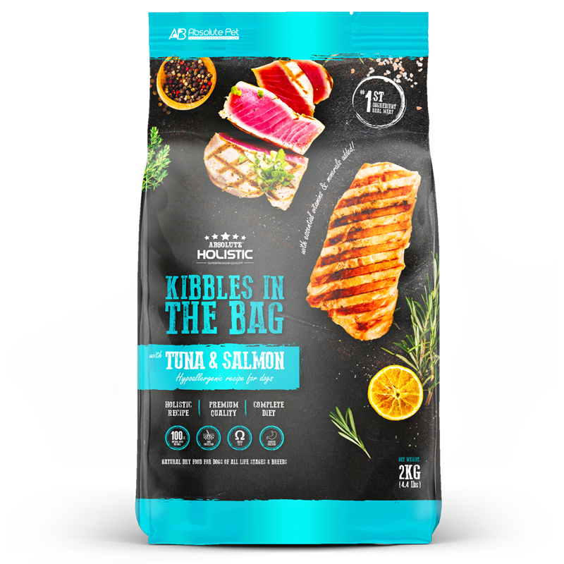 Absolute Holistic Kibbles In The Bag Tuna & Salmon