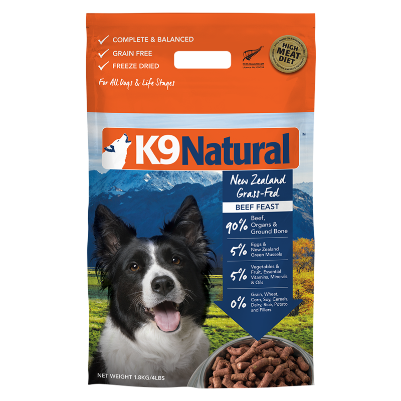 K9 Natural Freeze Dried - Beef [3 Sizes]