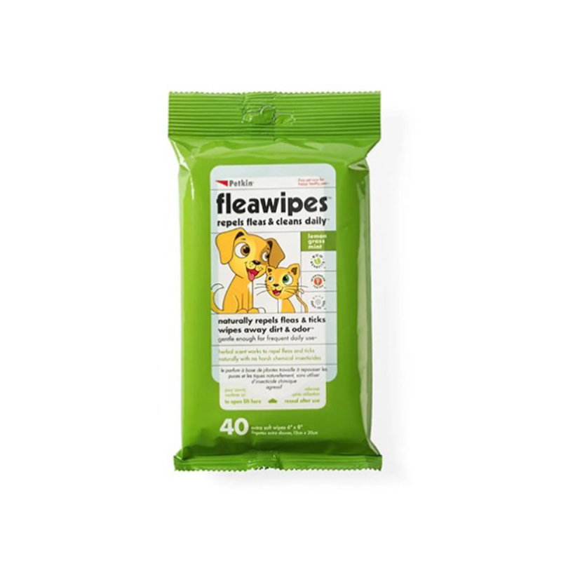 PetKin Fleawipes 40ct