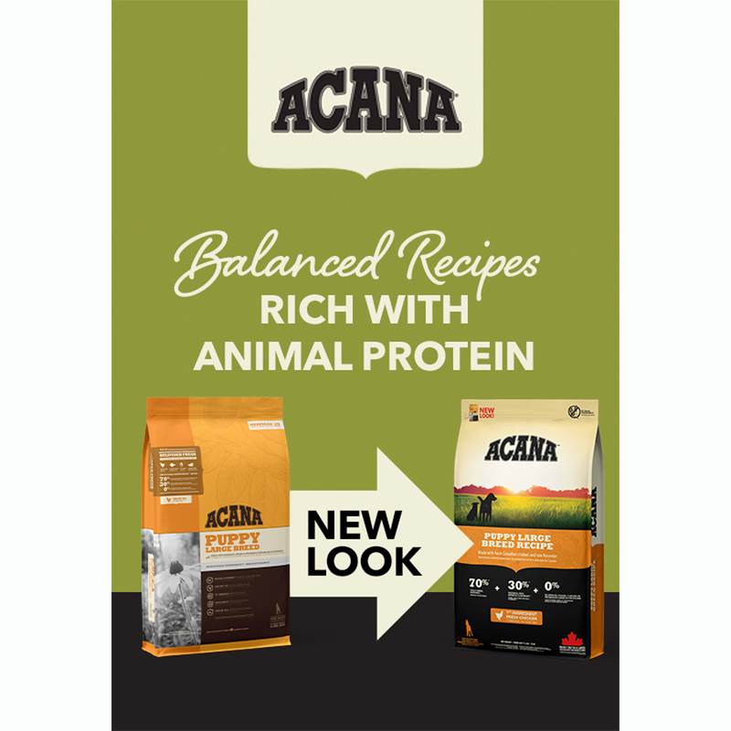 ACANA Freeze-Dried Coated Puppy Large Breed Recipe (11.4kg)