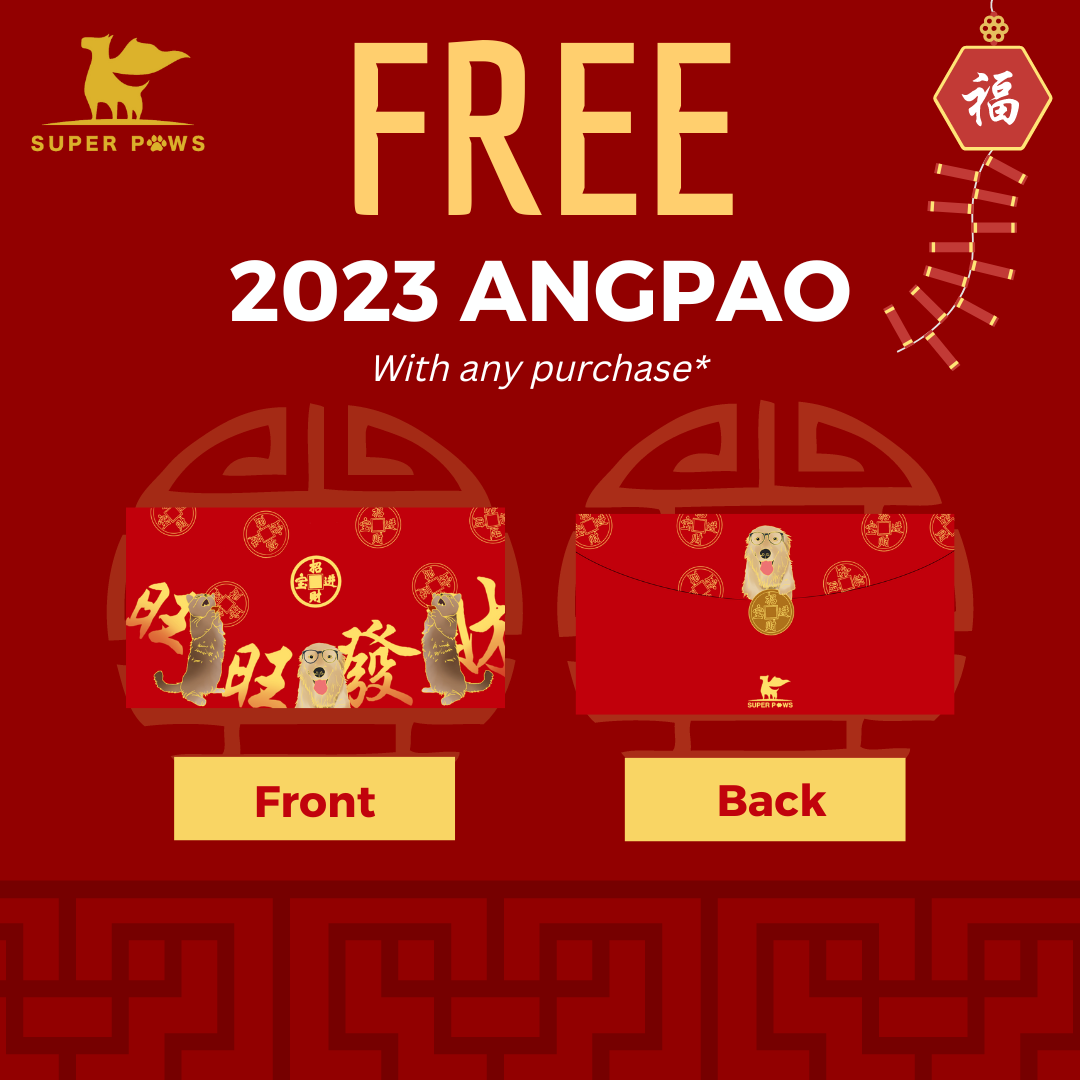 [FREE GIFT] Super Paws 2023 Chinese New Year Red Packet