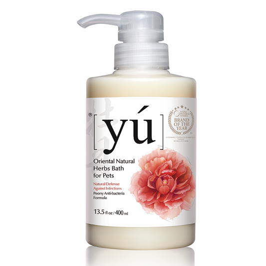 YU Peony Anti-Bacterial Formula Pets Shampoo 400ML