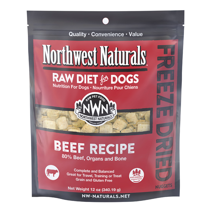 Northwest Naturals Beef Freeze Dried Nuggets 12oz
