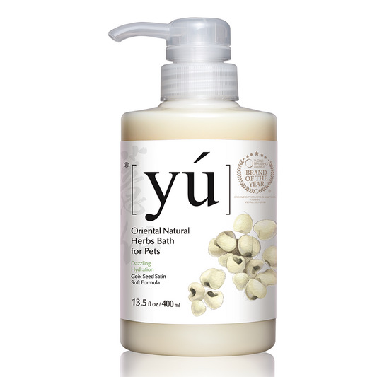 YU Coix Seed Satin Soft Formula Shampoo 400ML