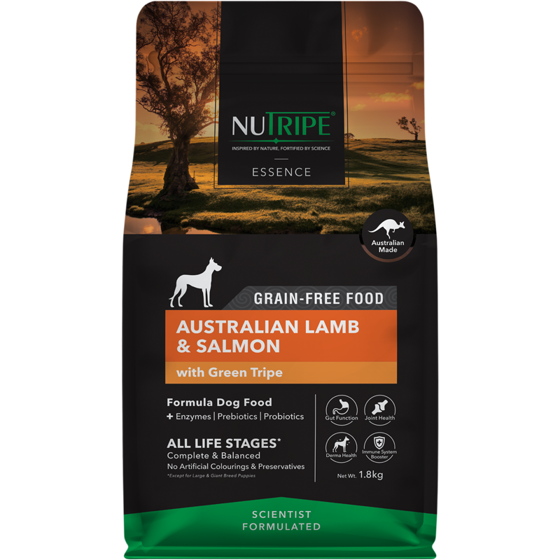 Nutripe Essence Dog Australian Lamb & Salmon with Green Tripe