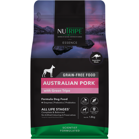 Nutripe Essence Dog Australian Pork with Green Tripe Dog