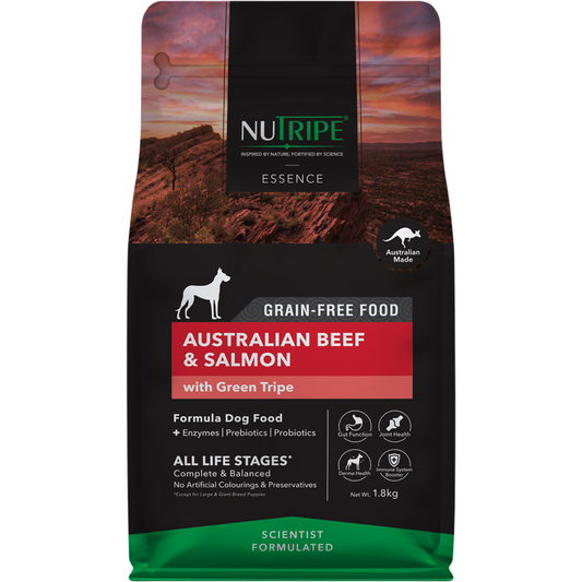 Nutripe Essence Dog Australian Beef & Salmon with Green Tripe