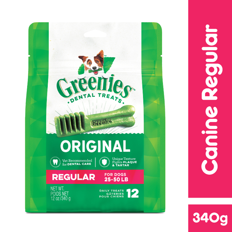 Greenies Regular Dental Dog Treats