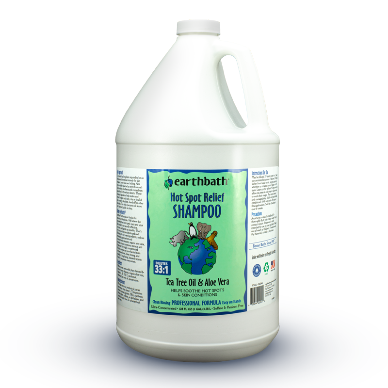 EarthBath Hot Spot Relief Tea Tree Oil and Aloe Vera Shampoo