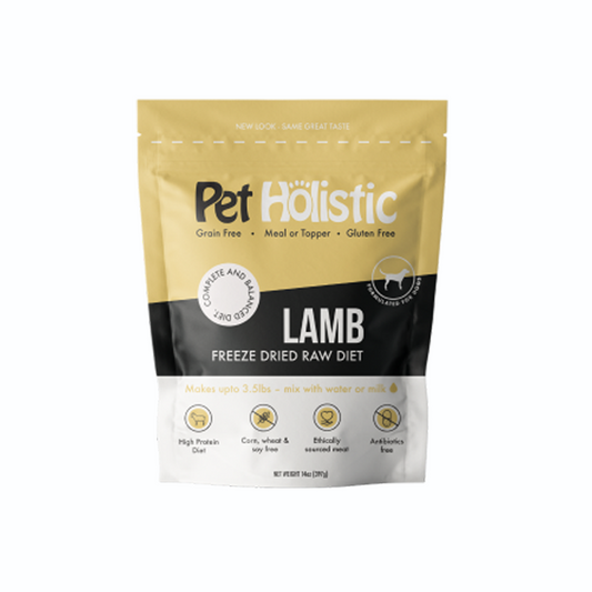 Pet Holistic Freeze Dried Canine Lamb Raw Diet 14oz