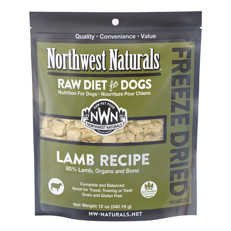 Northwest Naturals Lamb Freeze Dried Nuggets 12oz