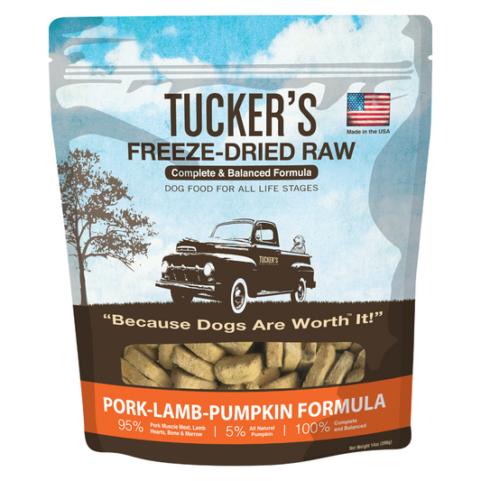 [3 for $138] Tucker's Pork-Lamb-Pumpkin 14oz