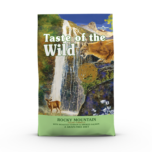 Taste Of The Wild Rocky Mountain Roasted Venison & Smoked Salmon Dry Cat Food