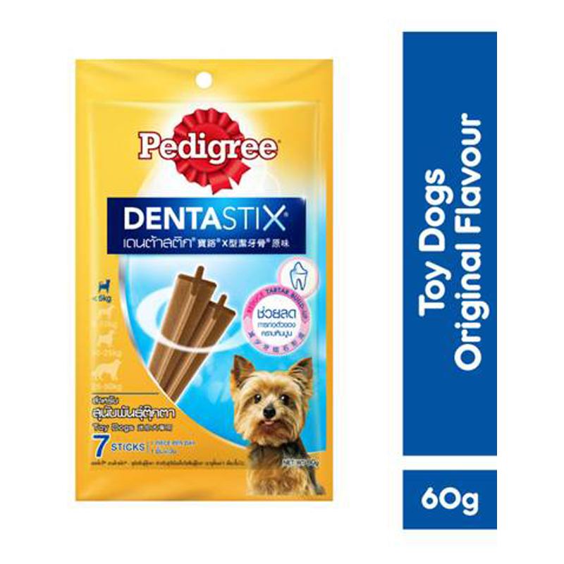 Pedigree DentaStix Dental Chew for Toy Dog 60g