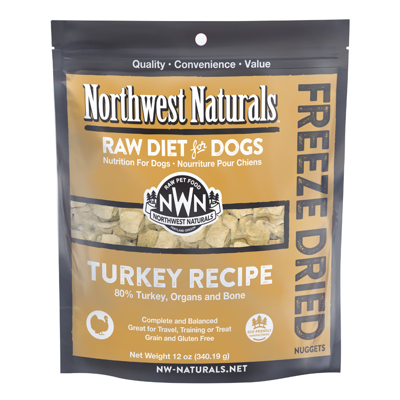 Northwest Naturals Turkey Freeze Dried Nuggets 12oz